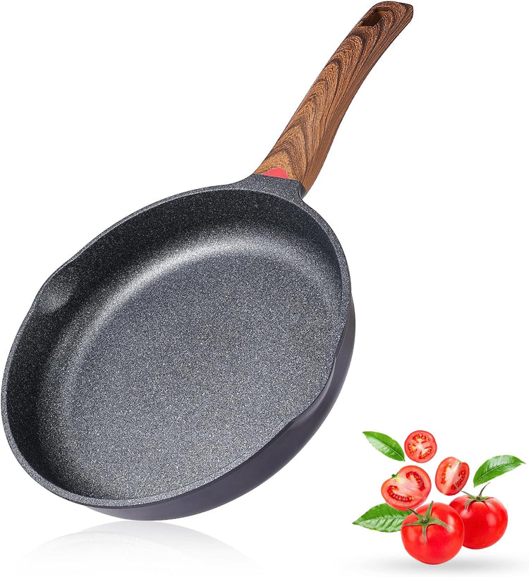 Vinchef Nonstick Frying Pan Anti Scratch,12.5 Inch Skillet Cast Aluminum Cookware, Induction Compatible - Nestoria