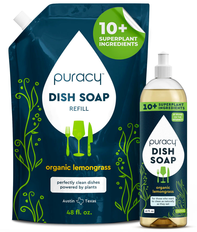 Natural Dish Soap Refill (64 Fl Oz)