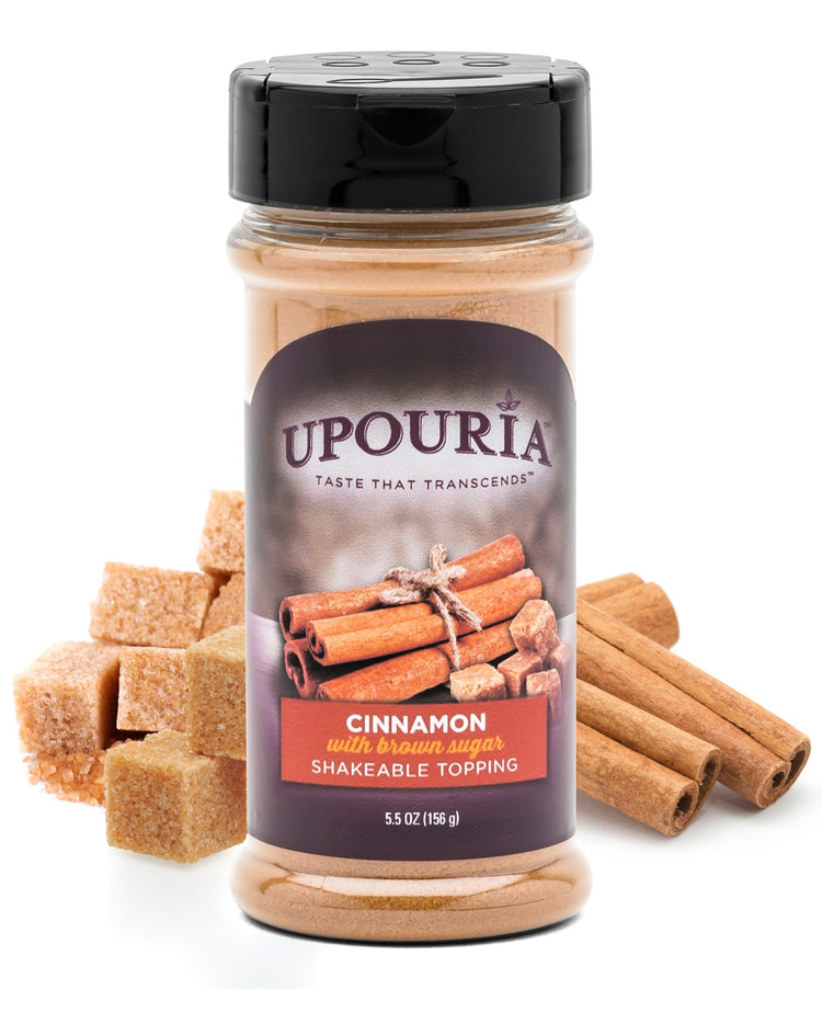 Cinnamon Brown Sugar Flavored Shakable Topping (5.5 Ounce)
