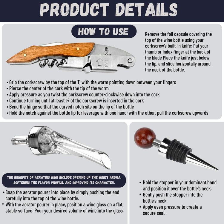 Wine Accessories Set