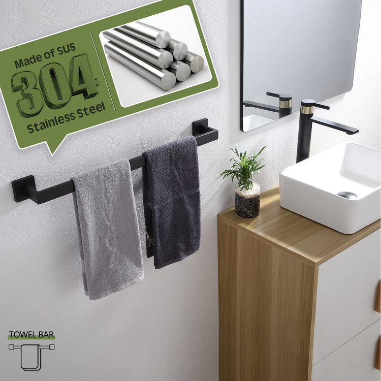 20 Inch Single Towel Bar