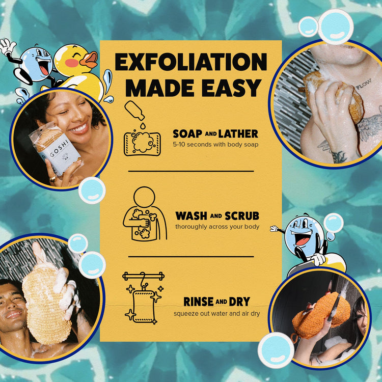Exfoliating Shower Sponge