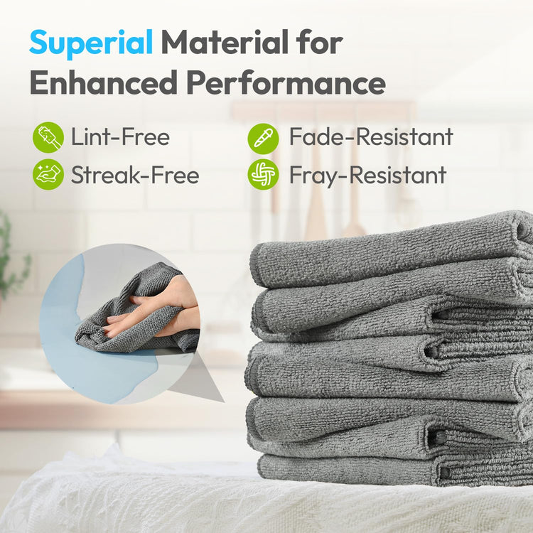 Microfiber Cleaning Cloth (24 Count)