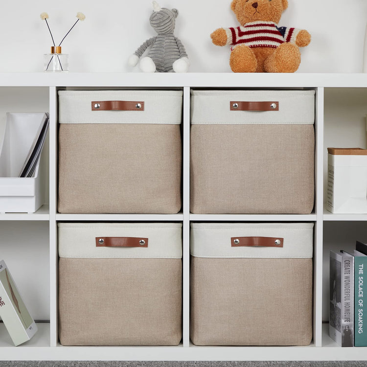 Fabric Storage Cubes (4 Count)