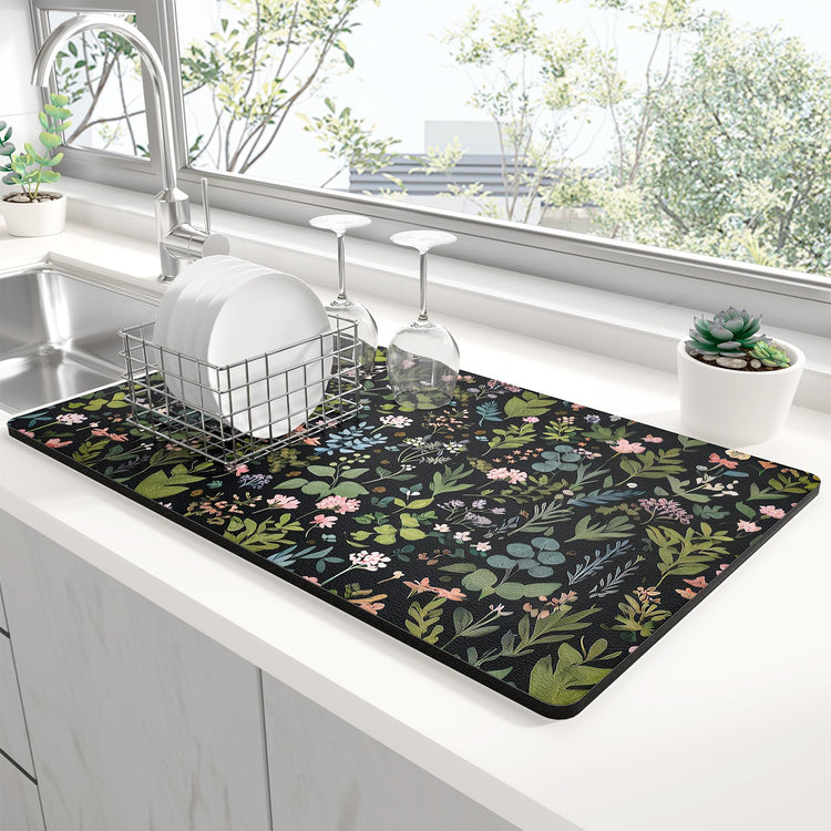 Dish Drying Mat for Kitchen Counter
