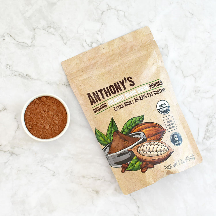 Organic Culinary Grade Cocoa Powder (16 Ounce)