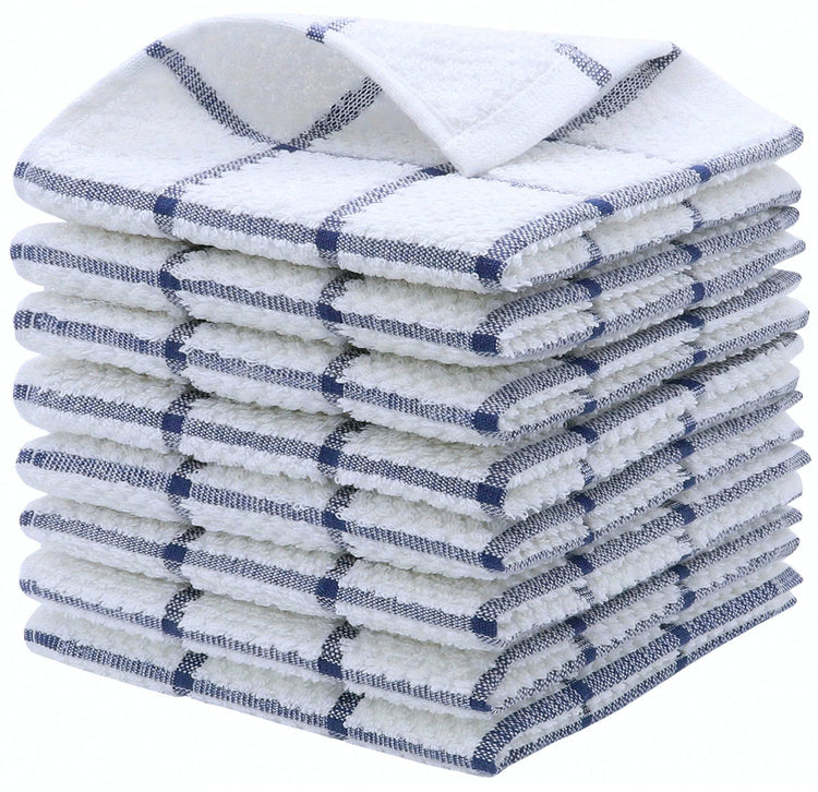 Cotton Dish Towels for Kitchen (8 Count)