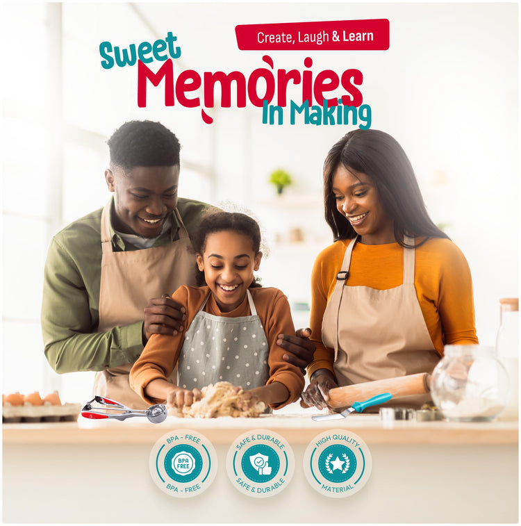 31 Piece Kids Baking Tools Set for Young Chefs