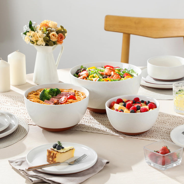Ceramic Mixing Bowls (3 Count)