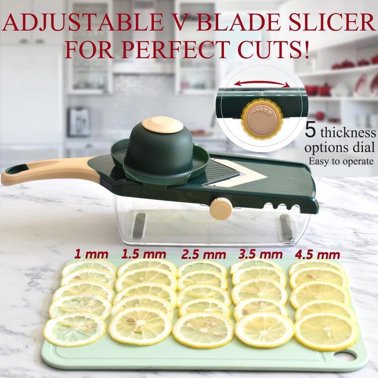 Adjustable Mandoline Slicer for Kitchen