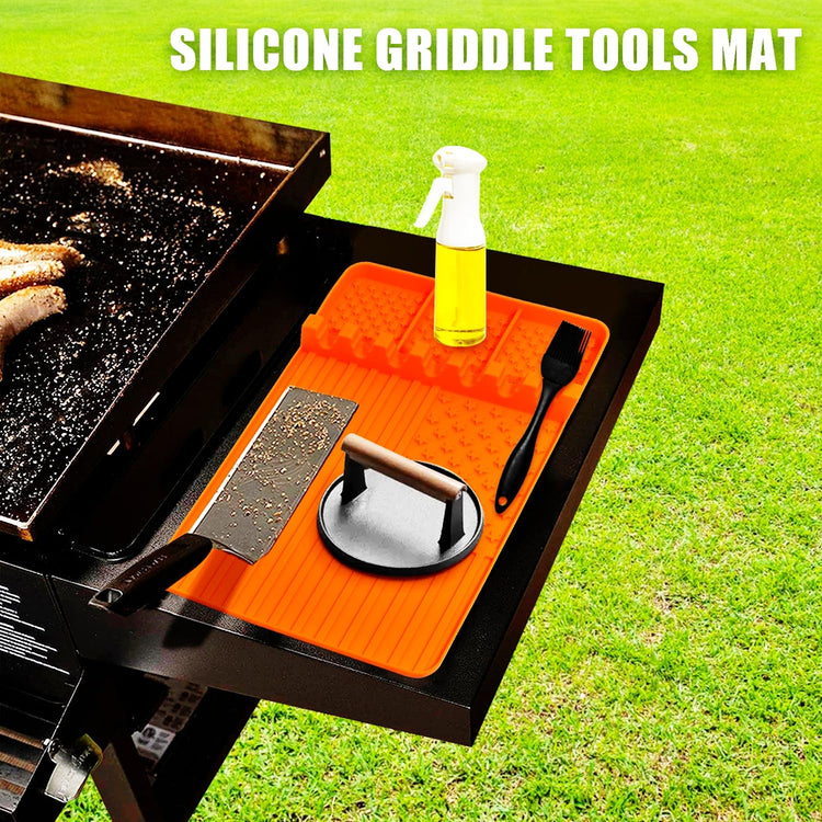 2 PCS Silicone Grill Mat Compatible with Blackstone (2 Count)