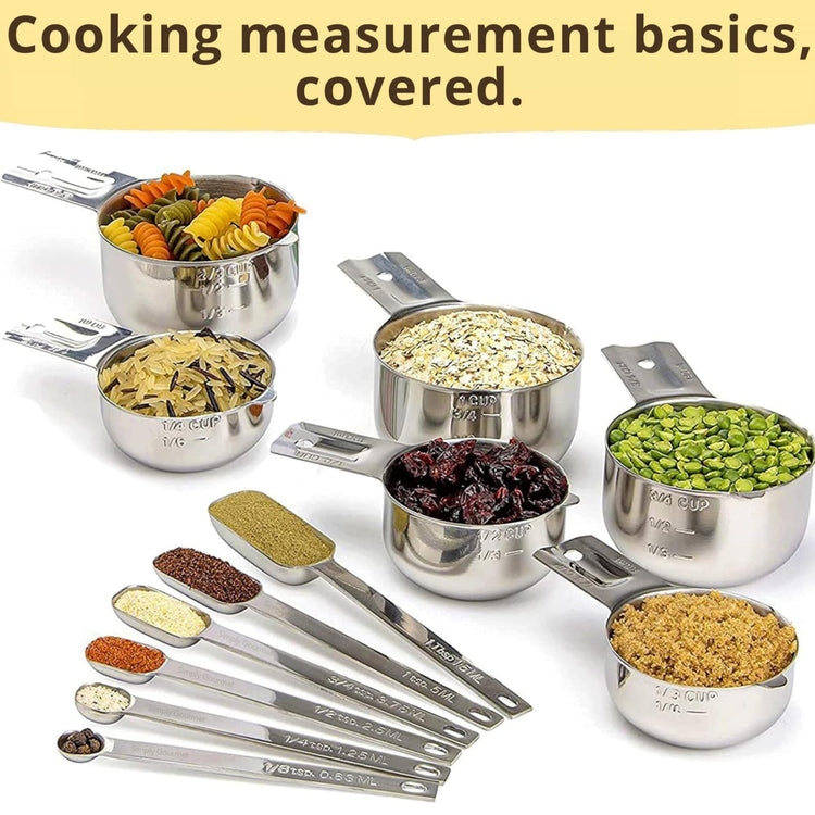 Measuring Cups & Spoons Set of 12