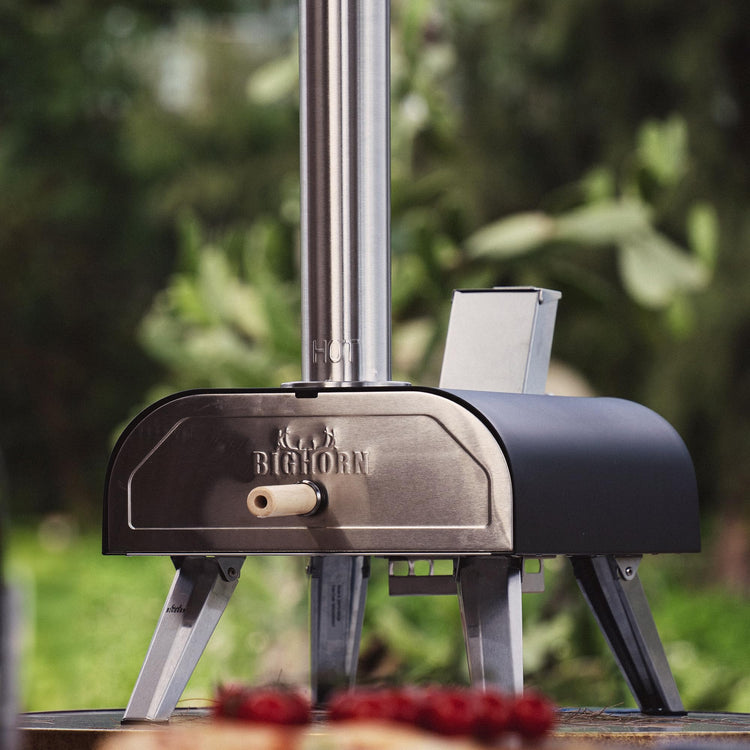 12" Multi Fuel Outdoor Pizza Oven Reach up to 1110℉