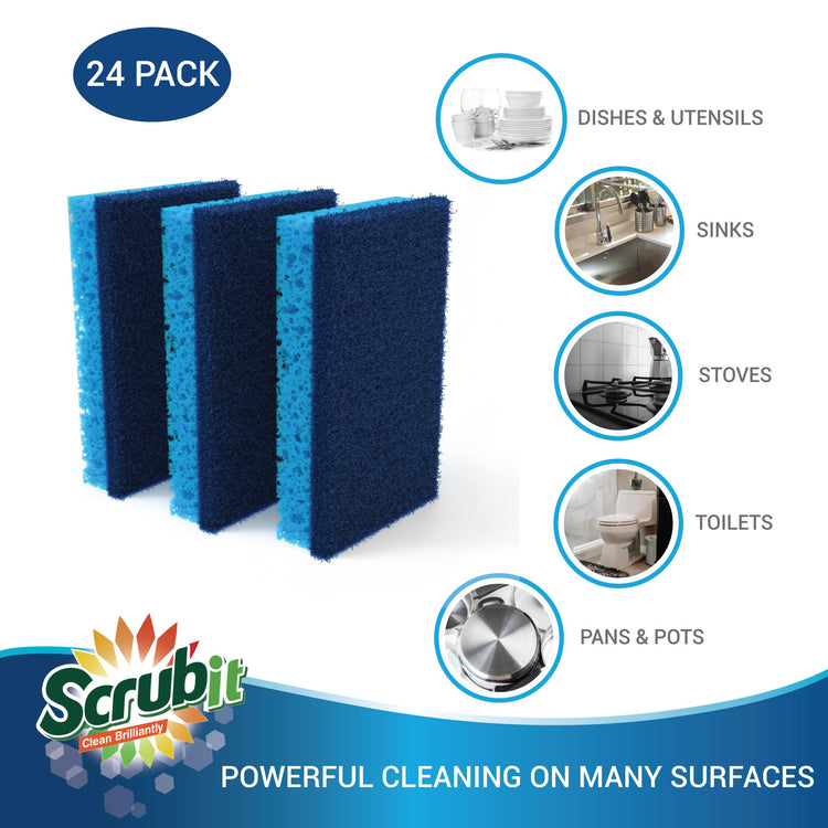 Kitchen Scrub Sponges (12 Count)