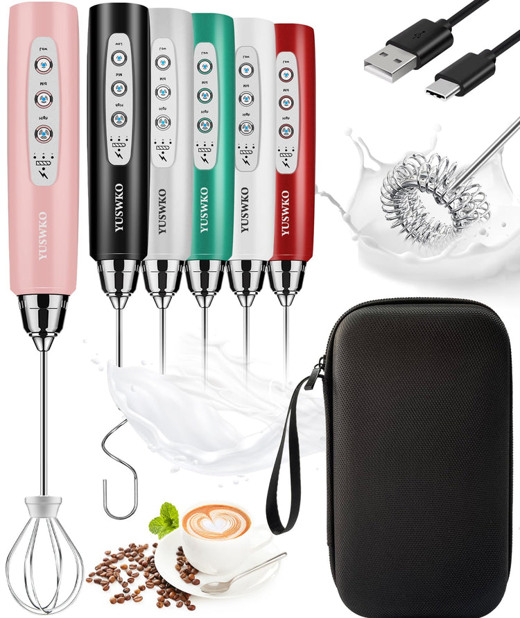 Handheld Milk Frother Wand for Coffee