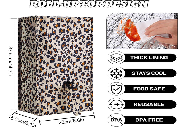 Insulated Foldable Lunch Bag