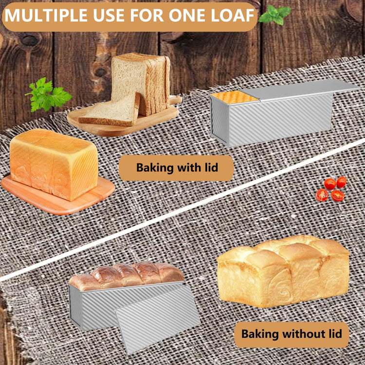 Pullman Loaf Pan with Lid 13x4