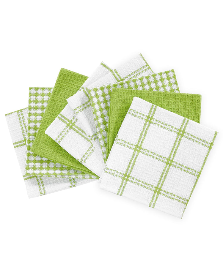 Premium Waffle Dish Cloths (8 Count)
