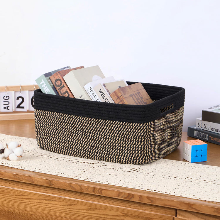 Large Storage Baskets for Organizing (4 Count)