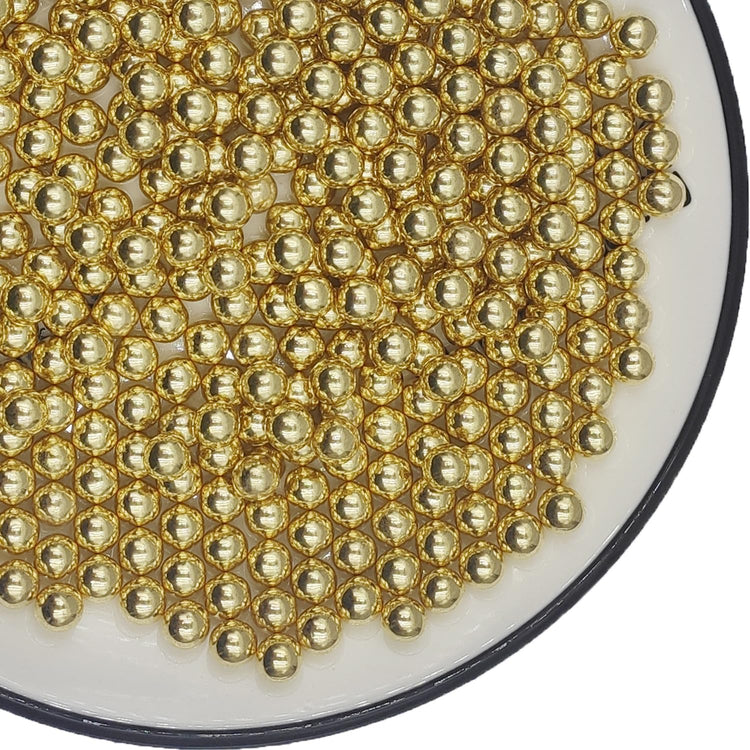 Gold Pearl Sugar Sprinkles 3.53 oz (3.5 Ounce)