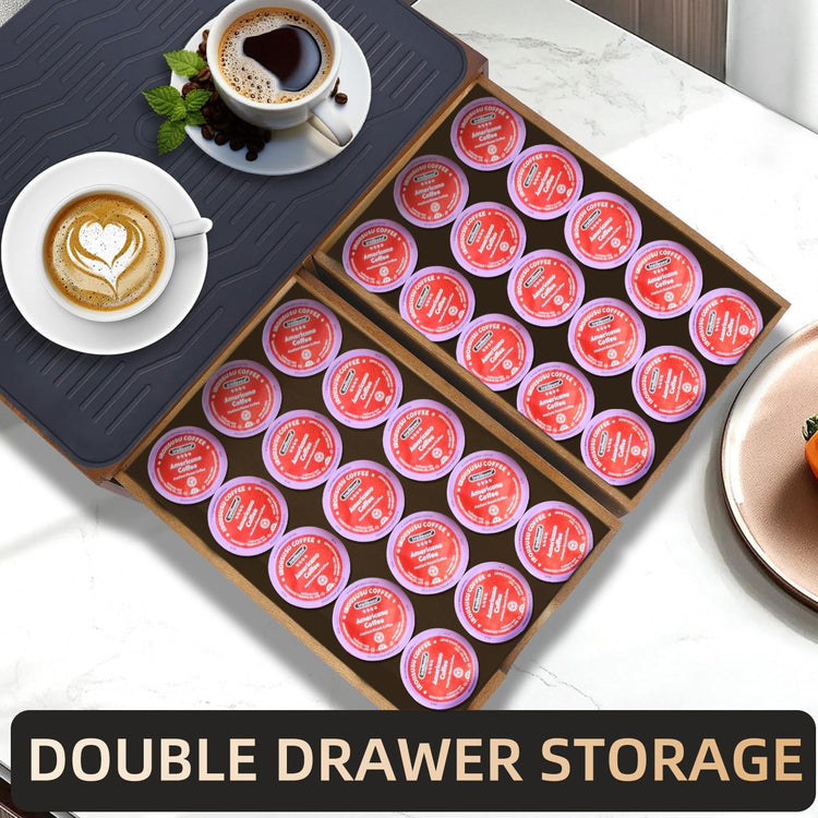 Wooden Coffee Pod Holder Drawer