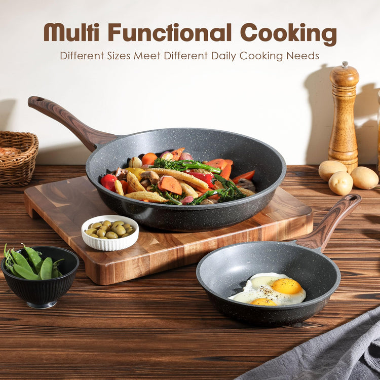 Nonstick Frying Pans (2 Count)