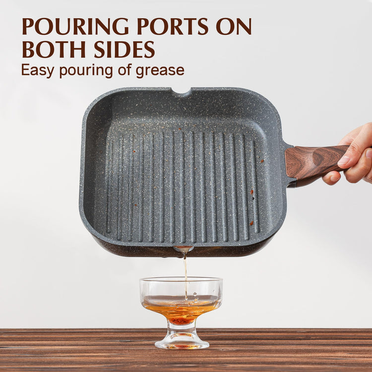 Nonstick Grill Pan for Stove Tops
