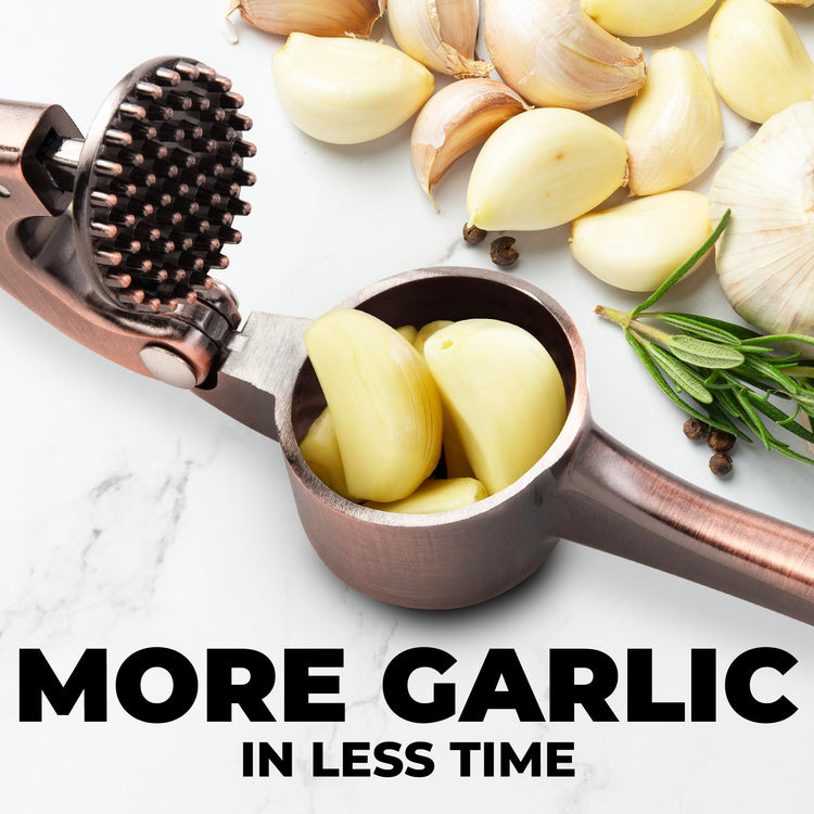 Large Premium Garlic Press Set