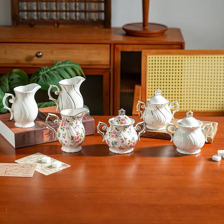 Sugar and Creamer Set Ceramic