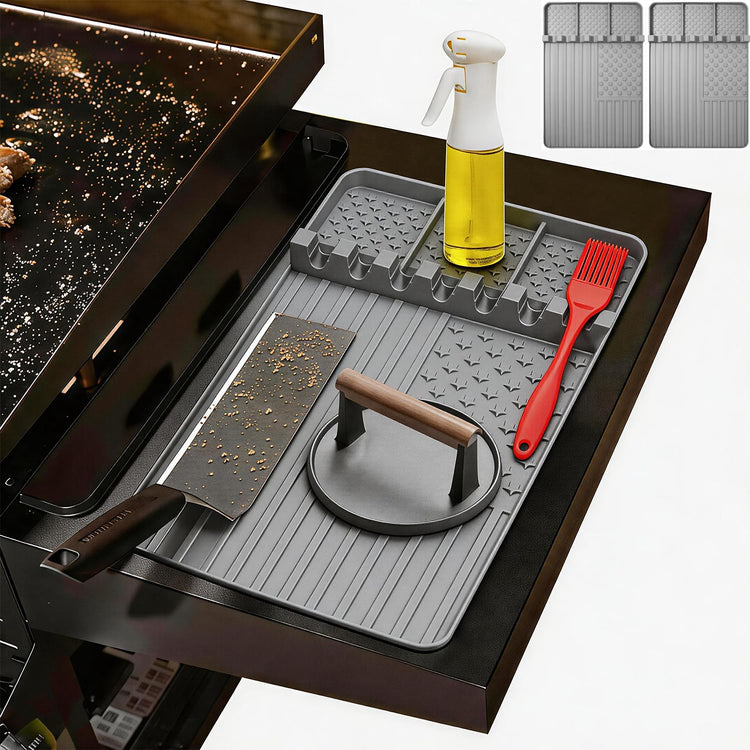 2 PCS Silicone Grill Mat Compatible with Blackstone (2 Count)