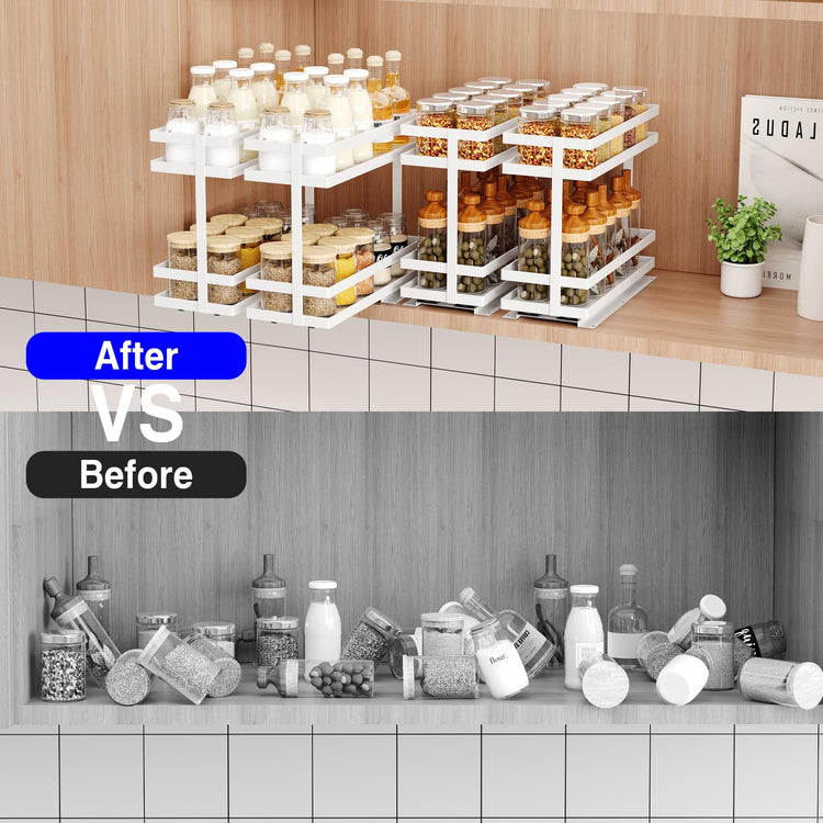 Pull Out Spice Rack Organizer for Cabinet