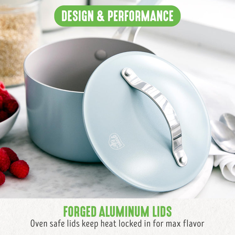 10 Piece Nonstick Ceramic Cookware Set