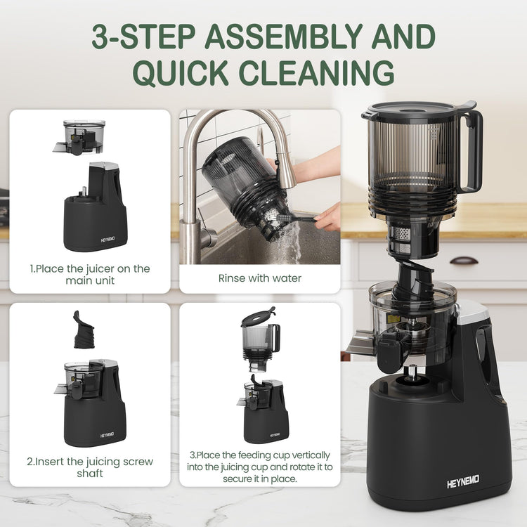 HEYNEO Slow Masticating Juicer Machine