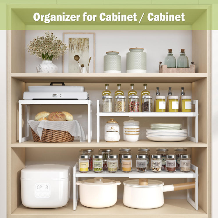 Expandable Cabinet Shelf Organizer