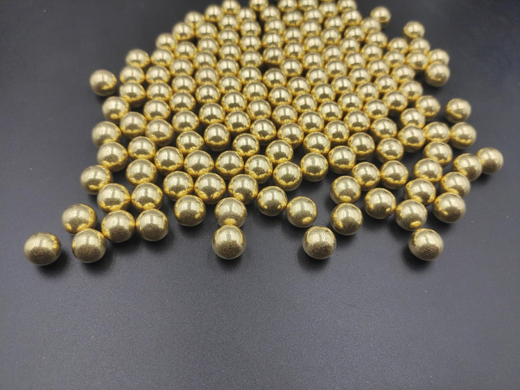 Gold Pearl Sugar Sprinkles 4.23 oz (4.23 Ounce)