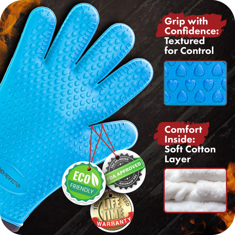 S Silicone Pizza Oven Gloves (2 Count)