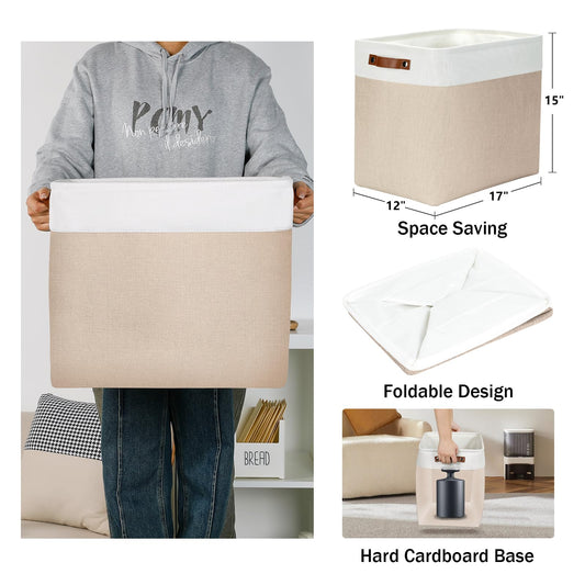 Large Storage Baskets for Organizing (3 Count)