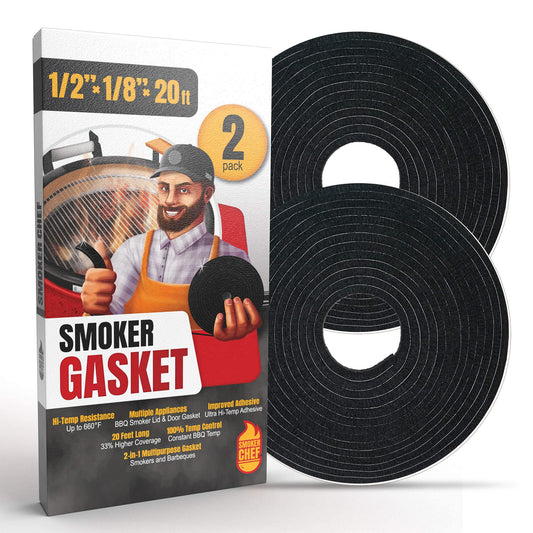 XXL 20 FT Grill Gasket for Smokers (2 Count)