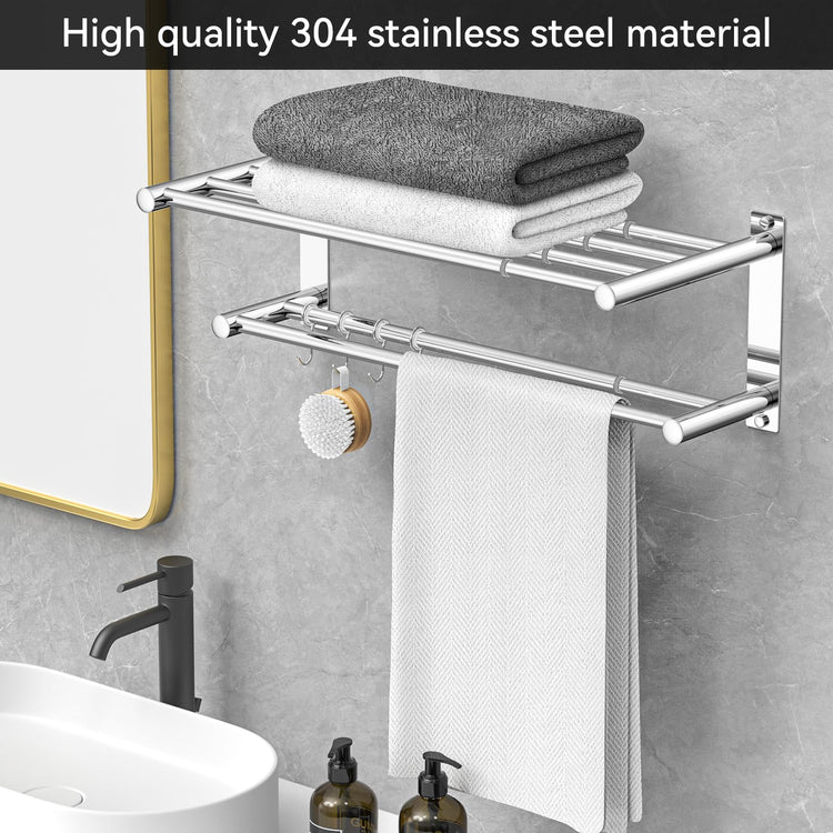 Adjustable Towel Bar for Bathroom Wall Mount17