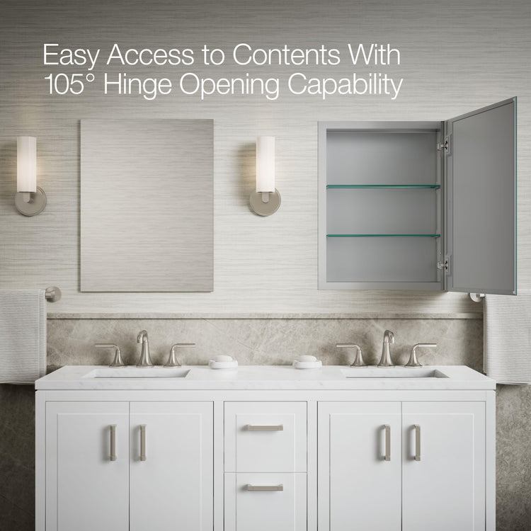 Embark Slim Medicine Cabinet Bathroom Mirror