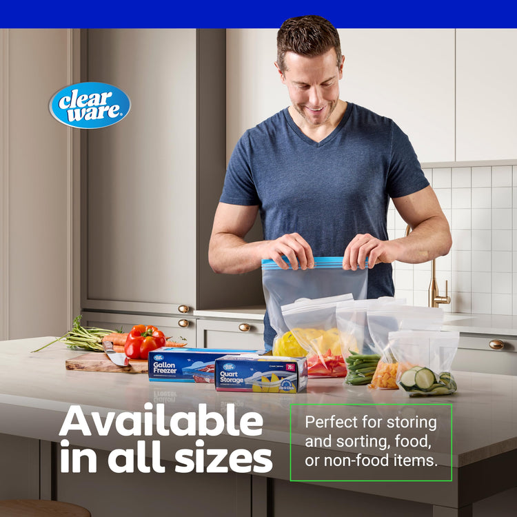 Quart Freezer Bags (150 Count)