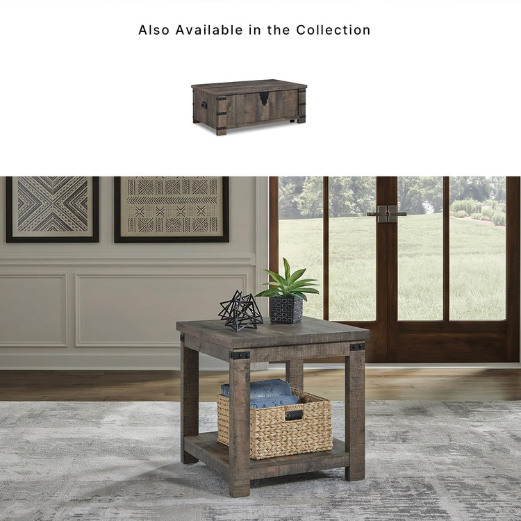 Hollum 24 Inch Square End Table