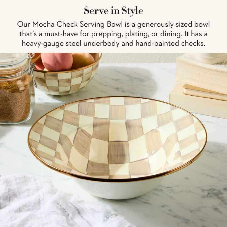 Serving Bowl Brown