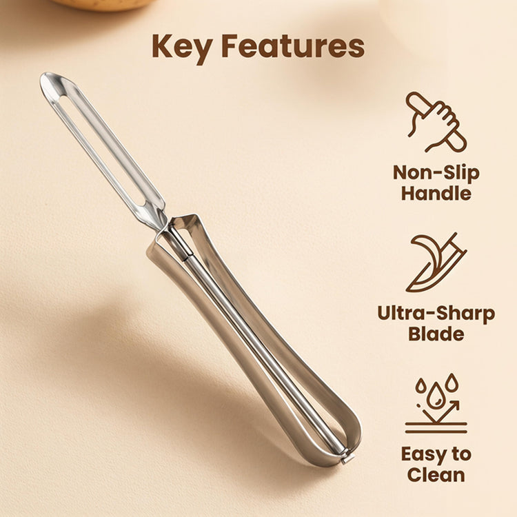 Kitchen vegetable peeler Stainless steel rotary peeler for vegetable and carrot fruit