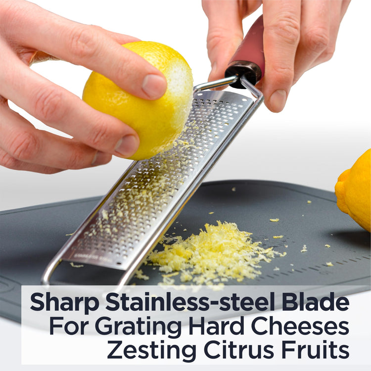 PRO Citrus Zester & Manual Cheese Grater