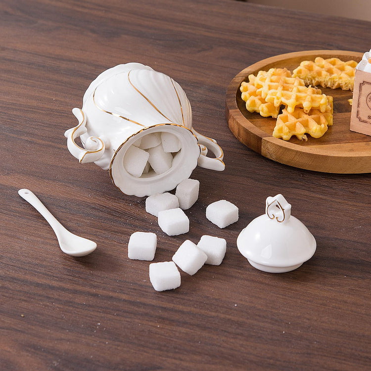 Sugar and Creamer Set Ceramic