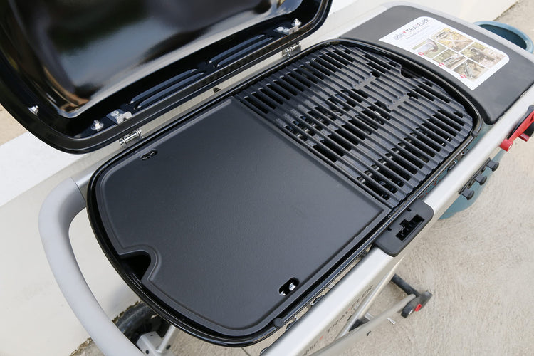 7034 Cast Iron Griddle Plate for Weber Traveler 9010001 Gas Grill