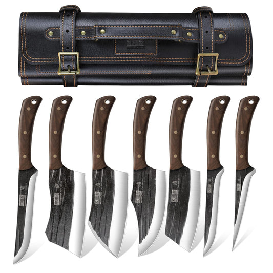 Butcher Knife Set (8 Count)