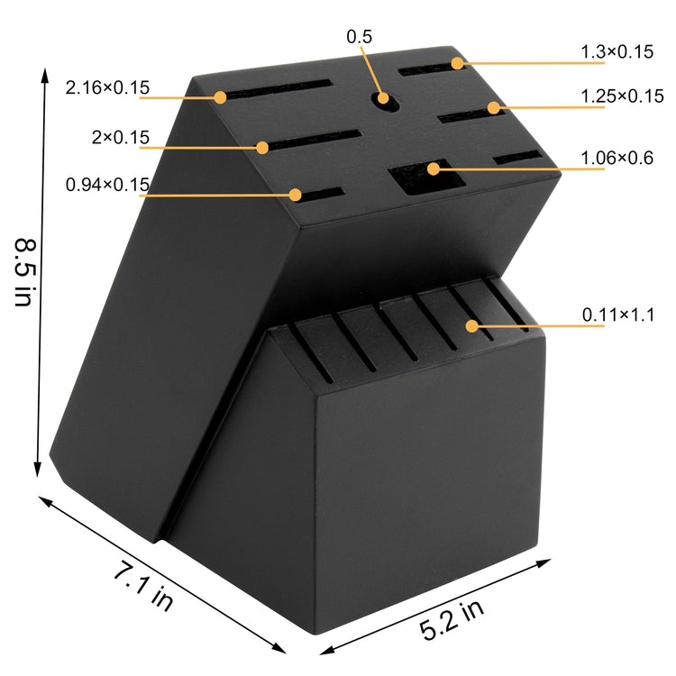 Universal Knife Block Without Knives