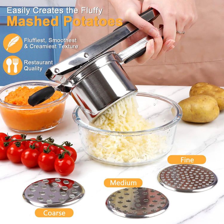 Potato Ricer With 3 Discs